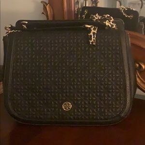 Tory Burch Black Quilted Bag